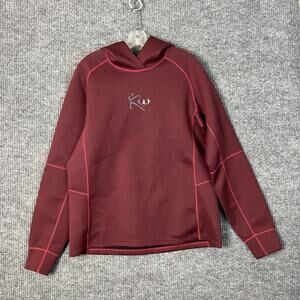 Kutting Weight Hoodie Adult Small Burgundy V4 Neoprene Sauna Neoprene Fitness